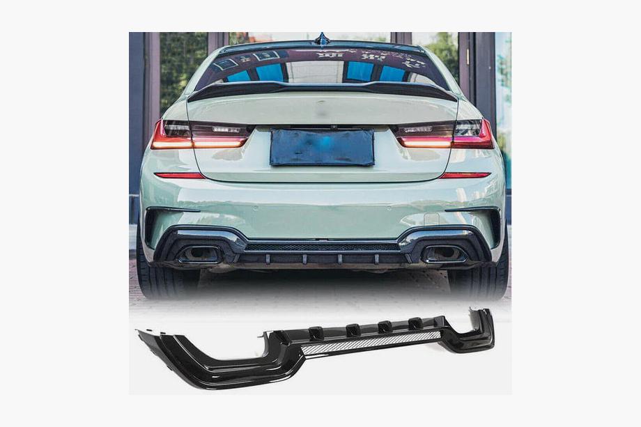 BMW řada 3 G20/G21 2018– Difuzor zadního nárazníku FRP V3 (2019-2021, M-Sport) Image