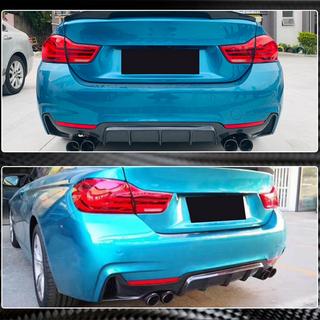 Difuzor zadního nárazníku V1 (pro M-Sport, karbon) BMW řada 4 F32/F33/F36 2012–2020 fotografie 4