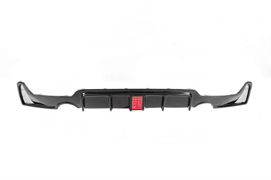 BMW řada 4 F32/F33/F36 2012–2020 Difuzor zadního nárazníku V8 (pro M-Sport, karbon) Fotografie 4