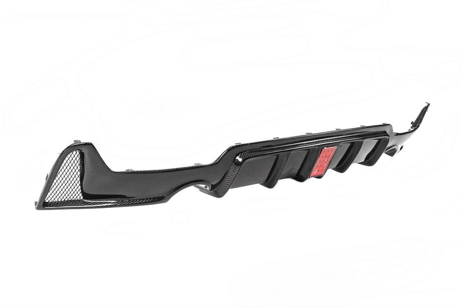 BMW řada 4 F32/F33/F36 2012–2020 Difuzor zadního nárazníku V8 (pro M-Sport, karbon) Fotografie 9