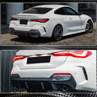 BMW řada 4 G22/23/26 2020– Difuzor zadního nárazníku V2 (pro G22/G23 M-Sport, karbon) fotografie 4