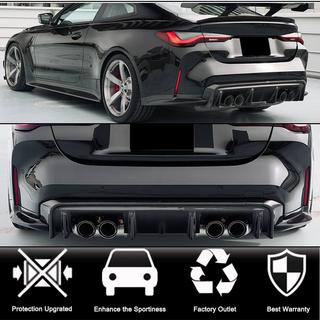 Difuzor zadního nárazníku V5 (pro G82/G83, karbon) BMW řada 4 G22/23/26 2020– fotografie 2