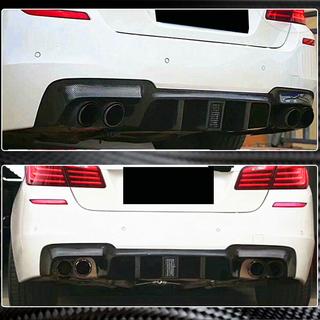 Difuzor zadního nárazníku V2 (pro F10 M-Sport, karbon) BMW řada 5 F10/F11 2010–2016 fotografie 4