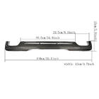 BMW řada 5 F10/F11 2010–2016 Difuzor zadního nárazníku V4 (pro F10 M-Sport, karbon) fotografie 5