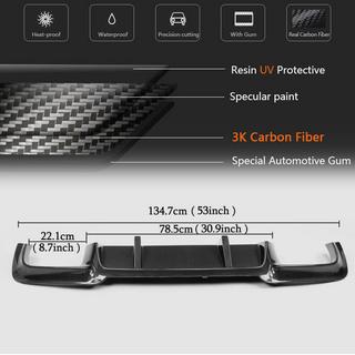 Difuzor zadního nárazníku V1 (pro F10 M5, karbon) BMW řada 5 F10/F11 2010–2016 fotografie 3