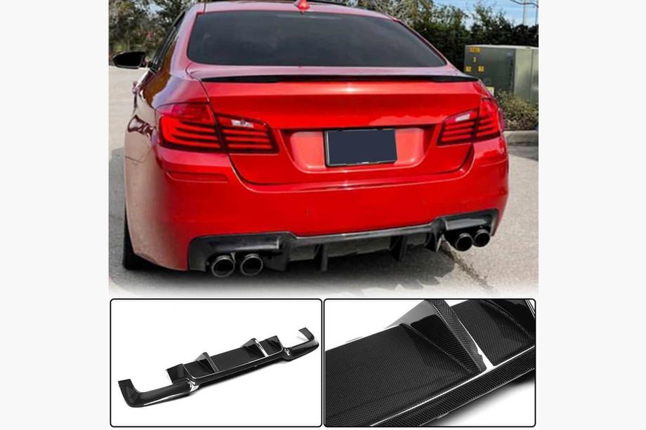 BMW řada 5 F10/F11 2010–2016 Difuzor zadního nárazníku Carbon V2 (pro M5) Image