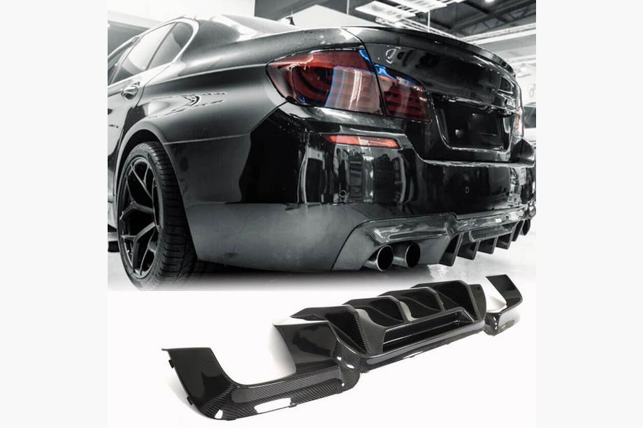 BMW řada 5 F10/F11 2010–2016 Difuzor zadního nárazníku V3 (pro F10 M5, karbon) Image