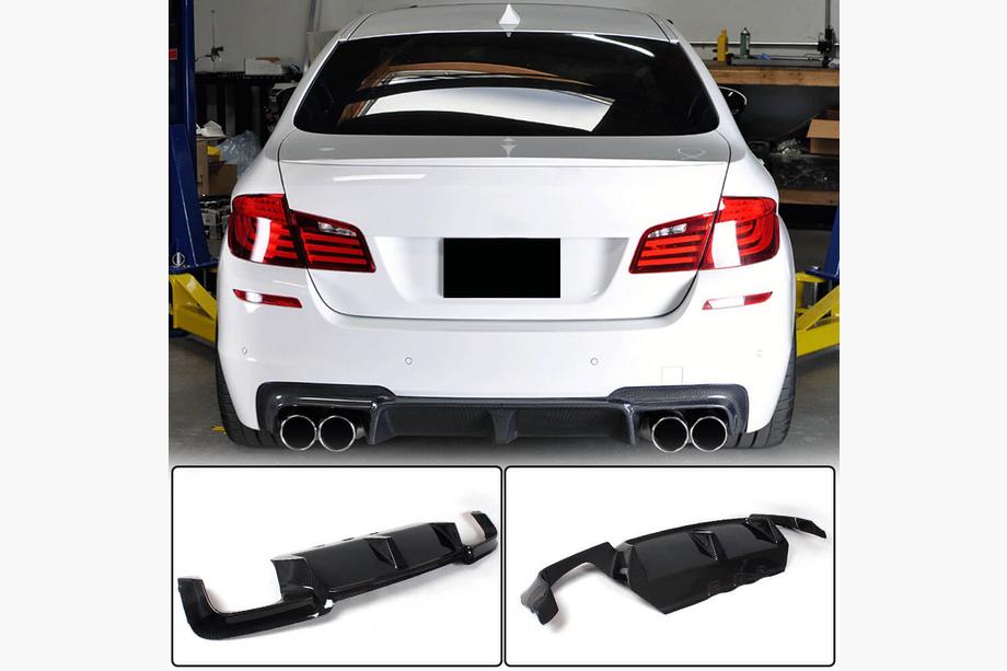 BMW řada 5 F10/F11 2010–2016 Difuzor zadního nárazníku Carbon V7 (pro M5) Image
