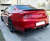 BMW řady 6 F12/F13/F06 2011–2018 Difuzor zadního nárazníku V1 (pro M6, karbon) fotografie 3