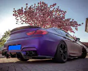 BMW řady 6 F12/F13/F06 2011–2018 Difuzor zadního nárazníku V1 (pro M6, karbon) fotografie 8