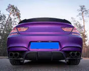 BMW řady 6 F12/F13/F06 2011–2018 Difuzor zadního nárazníku V1 (pro M6, karbon) fotografie 9