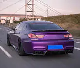 BMW řady 6 F12/F13/F06 2011–2018 Difuzor zadního nárazníku V1 (pro M6, karbon) fotografie 10