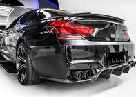 BMW řady 6 F12/F13/F06 2011–2018 Difuzor zadního nárazníku FRP V2 (pro M6) fotografie 6