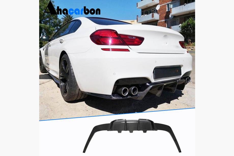 BMW řady 6 F12/F13/F06 2011–2018 Difuzor zadního nárazníku FRP V2 (pro M6) Image