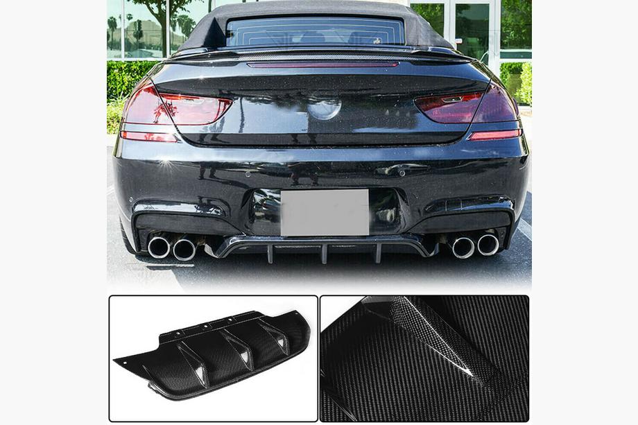 BMW řady 6 F12/F13/F06 2011–2018 Difuzor zadního nárazníku V2 (pro M6, karbon) Image