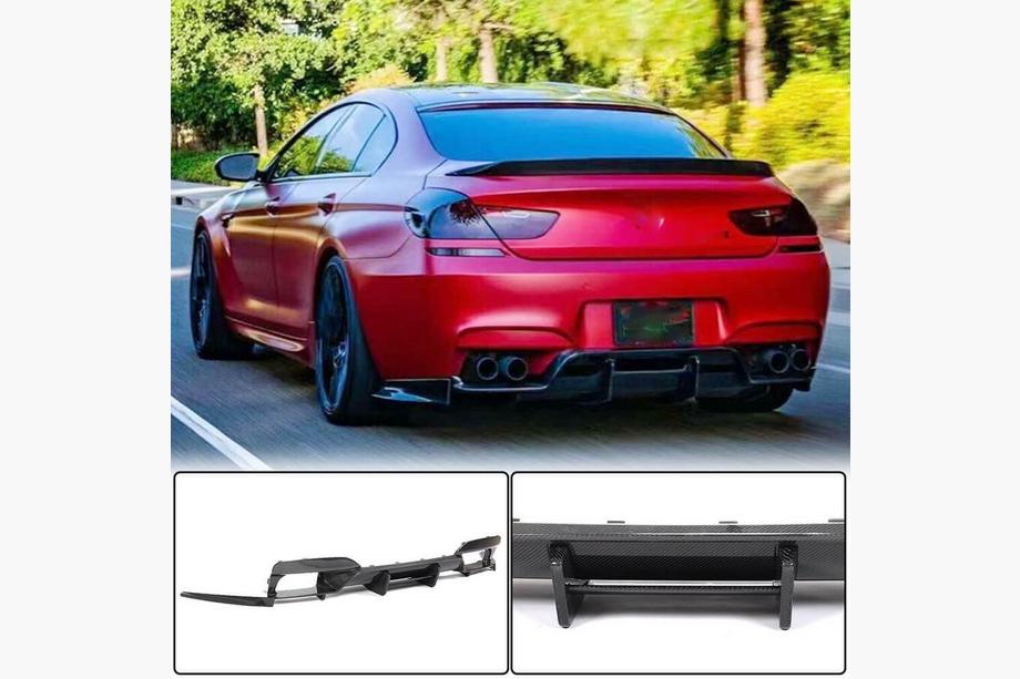 BMW řady 6 F12/F13/F06 2011–2018 Difuzor zadního nárazníku V3 (pro M6, karbon) Image