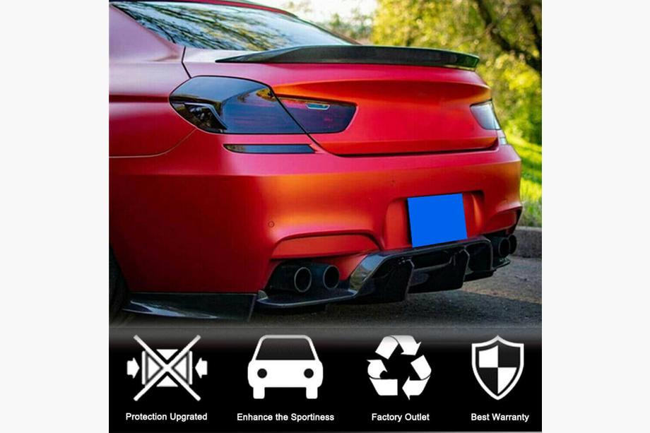 BMW řady 6 F12/F13/F06 2011–2018 Difuzor zadního nárazníku FRP V6 (pro M6) Fotografie 3
