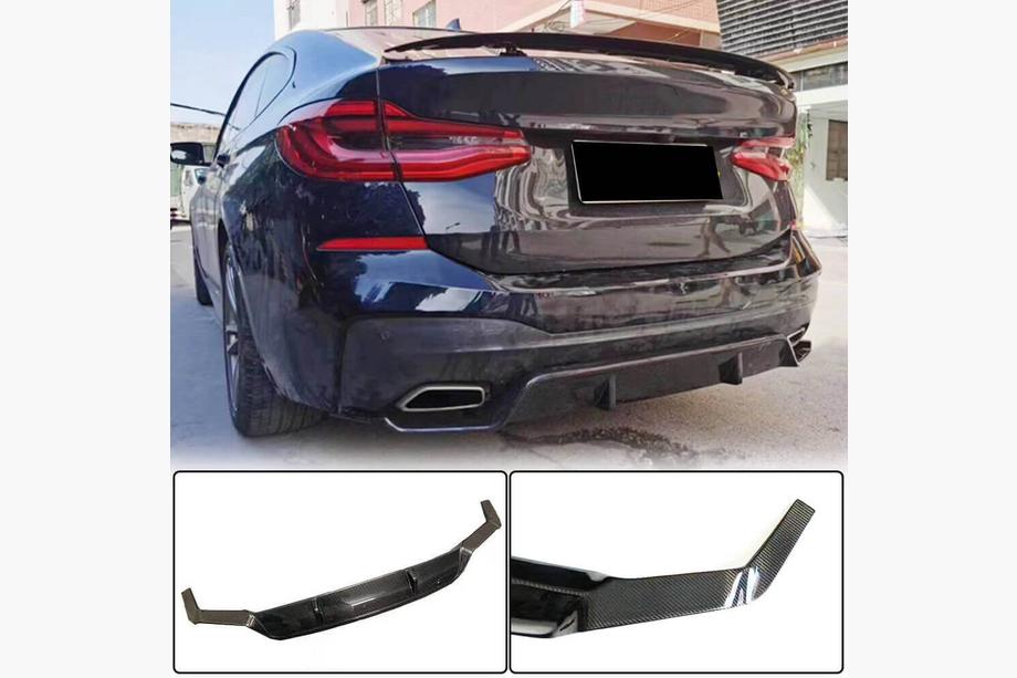 BMW řady 6 G32 2017– Difuzor zadního nárazníku V1 (pro M-Sport 2017-2020, karbon) Image