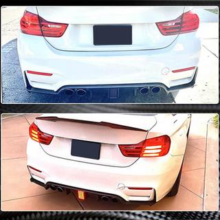 Difuzor zadního nárazníku V12 (pro F80, karbon) BMW řada 3 F30/F31 2012–2019 fotografie 3