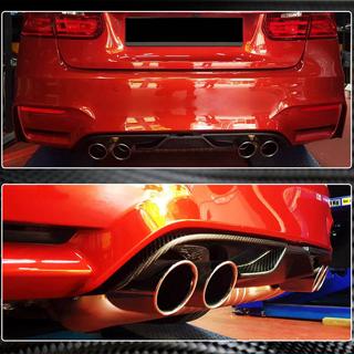 Difuzor zadního nárazníku V7 (pro F82/F83, karbon) BMW řada 4 F32/F33/F36 2012–2020 fotografie 4