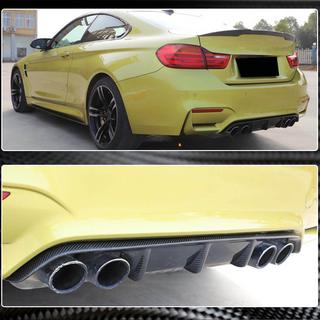 Difuzor zadního nárazníku V10 (pro F82/F83, karbon) BMW řada 4 F32/F33/F36 2012–2020 fotografie 1