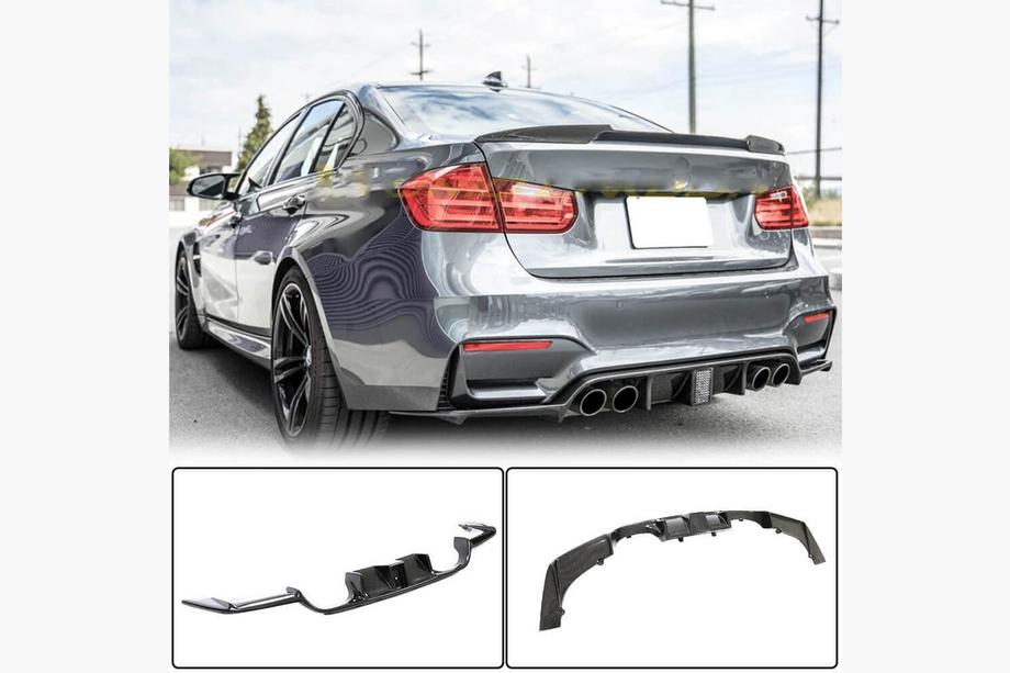 BMW řada 4 F32/F33/F36 2012–2020 Karbonový difuzor zadního nárazníku V13 (pro F82/F83) Image