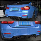 BMW řada 4 F32/F33/F36 2012–2020 Difuzor zadního nárazníku Carbon ABS V14 (pro F82/F83) fotografie 2