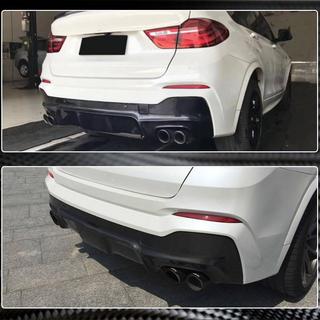 Difuzor zadního nárazníku (pro M-Sport, karbon) BMW X4 F26 2014–2018 fotografie 4