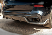 BMW X5 G05 2019–2026 Difuzor zadního nárazníku V2 (2018-2022, přírodní karbon) fotografie 1