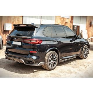 Difuzor zadního nárazníku V2 (2018-2022, přírodní karbon) BMW X5 G05 2019–2026 fotografie 2