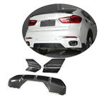 BMW X6 F16 2014–2019 Difuzor zadního nárazníku V1 (pro M-Sport, karbon) fotografie 1