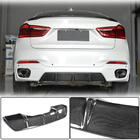 BMW X6 F16 2014–2019 Difuzor zadního nárazníku V2 (pro M-Sport, karbon) fotografie 1