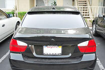 BMW řady 3 E90/E91 2005–2011 Karbonový spoiler V1 pro E90 fotografie 4