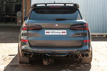 BMW X5 G05 2019–2026 Spoiler zadního okna V3 (přírodní karbon) fotografie 12