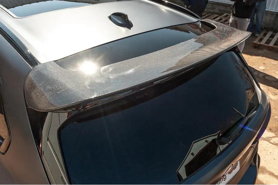 BMW X5 G05 2019–2026 Spoiler zadního okna V3 (přírodní karbon) Image