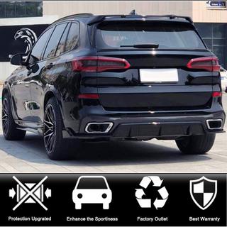 Spoiler zadního okna V4 (přírodní karbon) BMW X5 G05 2019–2026 fotografie 3