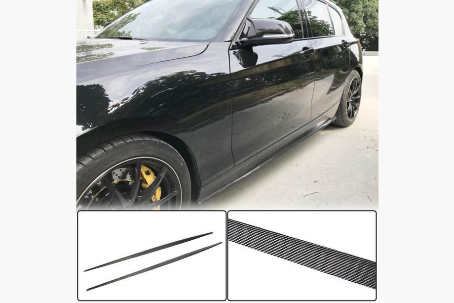 BMW řada 1 F20/F21 2011–2019 Kryty prahů (pro M-Sport 2015-2019, karbon) Image