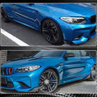 BMW řady 2 F22/F23 2014–2021 Prahové nástavce V3 (pro F87, karbon) fotografie 5