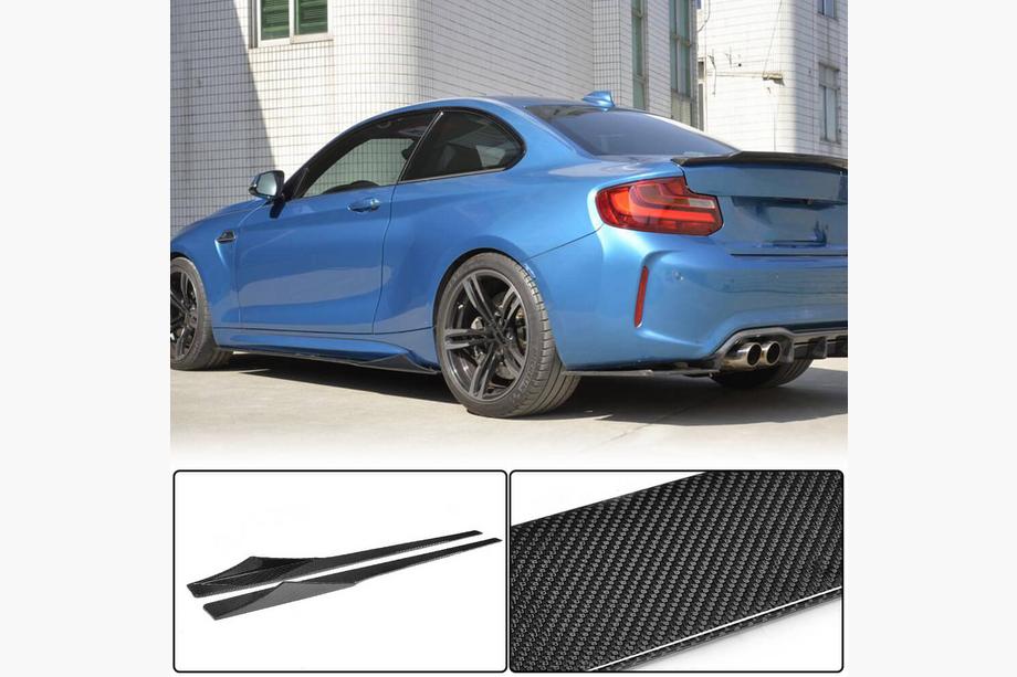 BMW řady 2 F22/F23 2014–2021 Prahové nástavce V1 (pro F87, karbon) Image