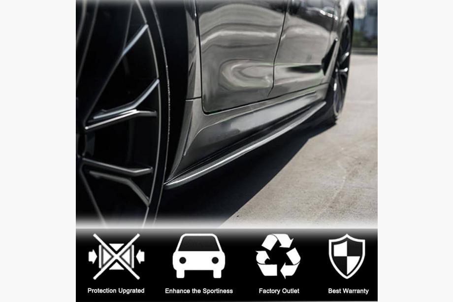 BMW řada 3 F30/F31 2012–2019 Prahové nástavce FRP V2 (pro M-Sport) Fotografie 4
