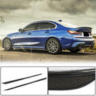 BMW řada 3 G20/G21 2018– Prahové nástavce V4 (pro G20 M-Sport, karbon) fotografie 1