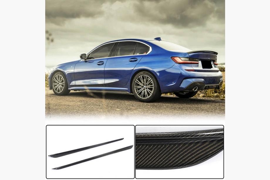 BMW řada 3 G20/G21 2018– Prahové nástavce V4 (pro G20 M-Sport, karbon) Image