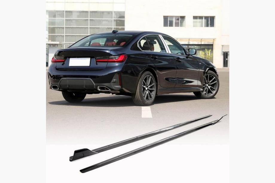 BMW řada 3 G20/G21 2018– Prahové nástavce V1 (pro G20 M-Sport, karbon) Image