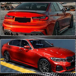 Prahové nástavce V3 (pro G20 M-Sport, karbon) BMW řada 3 G20/G21 2018– fotografie 3
