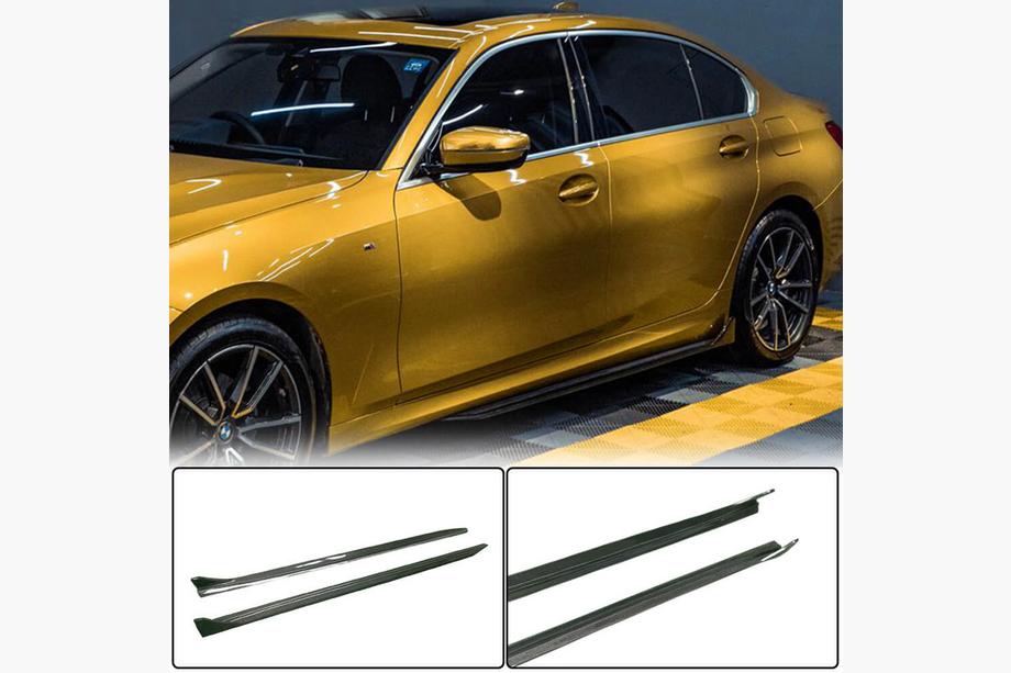 BMW řada 3 G20/G21 2018– Prahové nástavce V3 (pro G20 M-Sport, karbon) Image