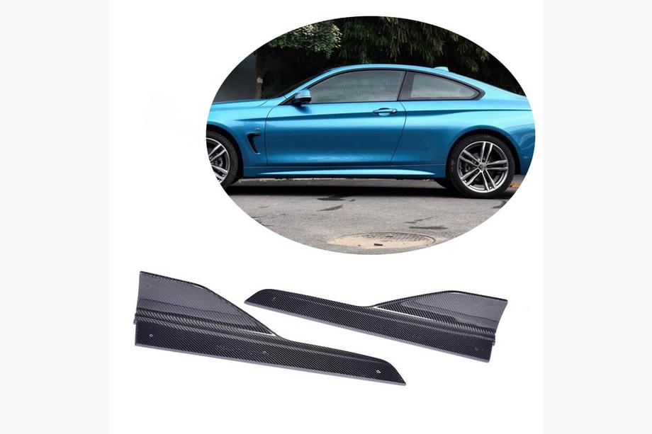 BMW řada 4 F32/F33/F36 2012–2020 Kryty prahů (pro F32/F33/F36 M-Sport, karbon) Image