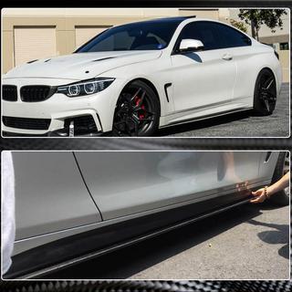 Nástavce prahů V2 (pro F32/F33 M-Sport, karbon) fotografie 4