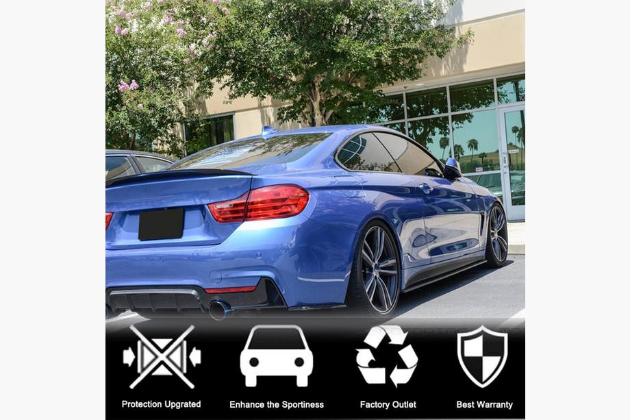BMW řada 4 F32/F33/F36 2012–2020 Nástavce prahů ABSV4 (pro M-Sport) Fotografie 3