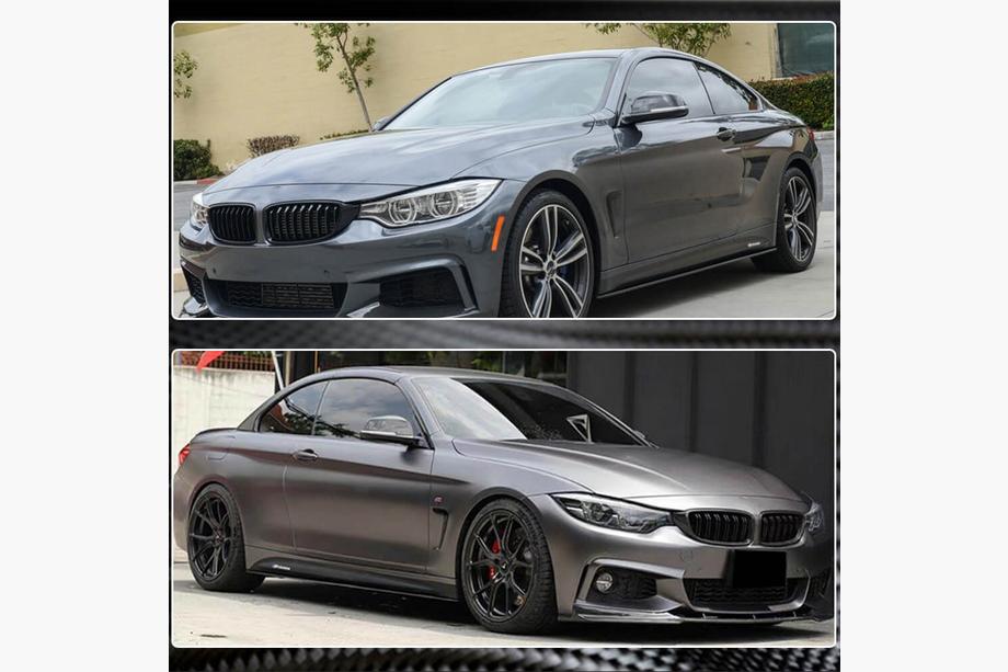 BMW řada 4 F32/F33/F36 2012–2020 Nástavce prahů ABSV4 (pro M-Sport) Fotografie 5