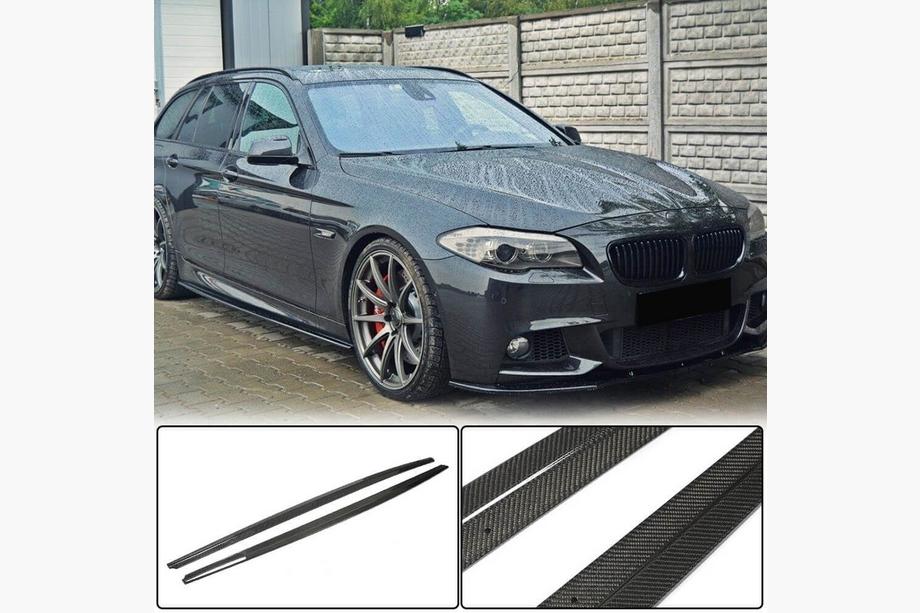 BMW řada 5 F10/F11 2010–2016 Kryty prahů (pro prahy M-Sport/M5, karbon) Image